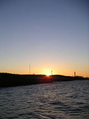 力強い太陽でした